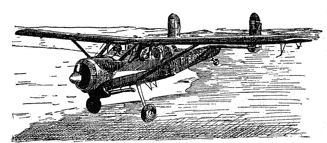 Max-Holste MH-1521 Broussard en vol